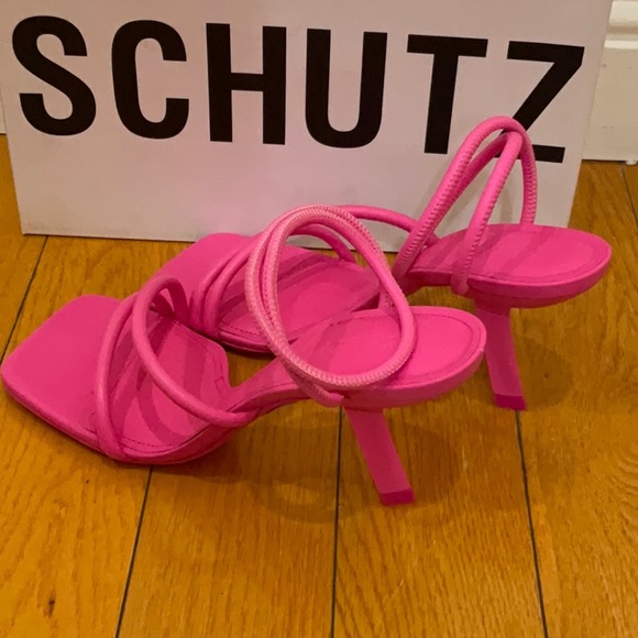 Schutz Shalla Heel in Pink, Size: 8 - Picture 7 of 10